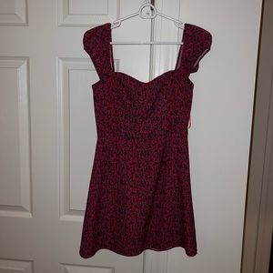 FRENCH CONNECTION PINK FLORAL DRESS